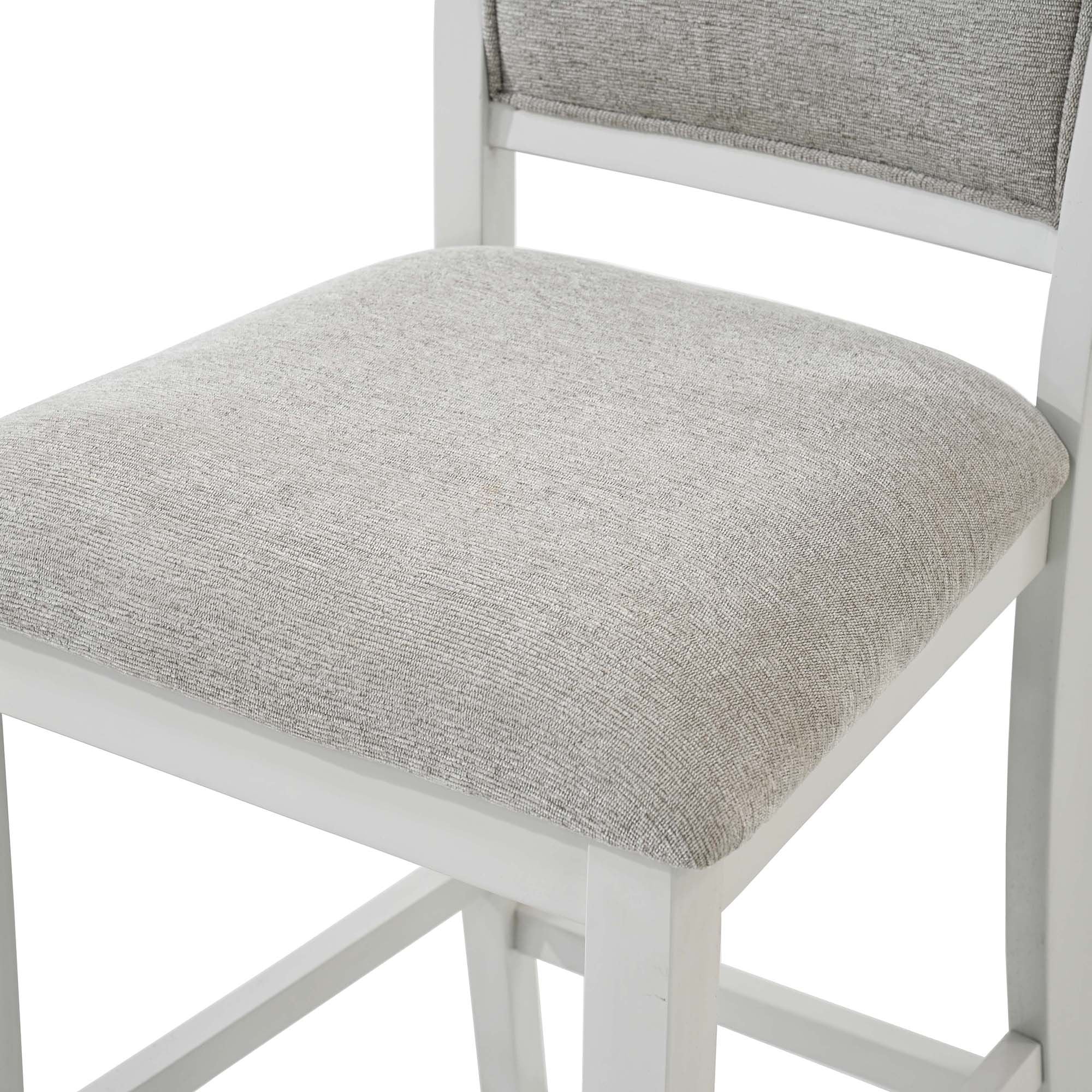 Samuel 5pc Pub set in Whitewash