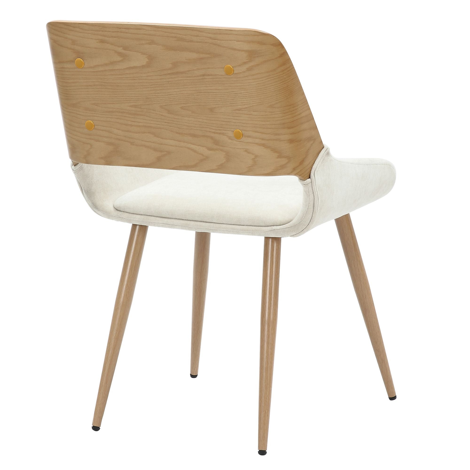 Tovas/Hudson 5pc cSet - Natural Table with Beige Chair
