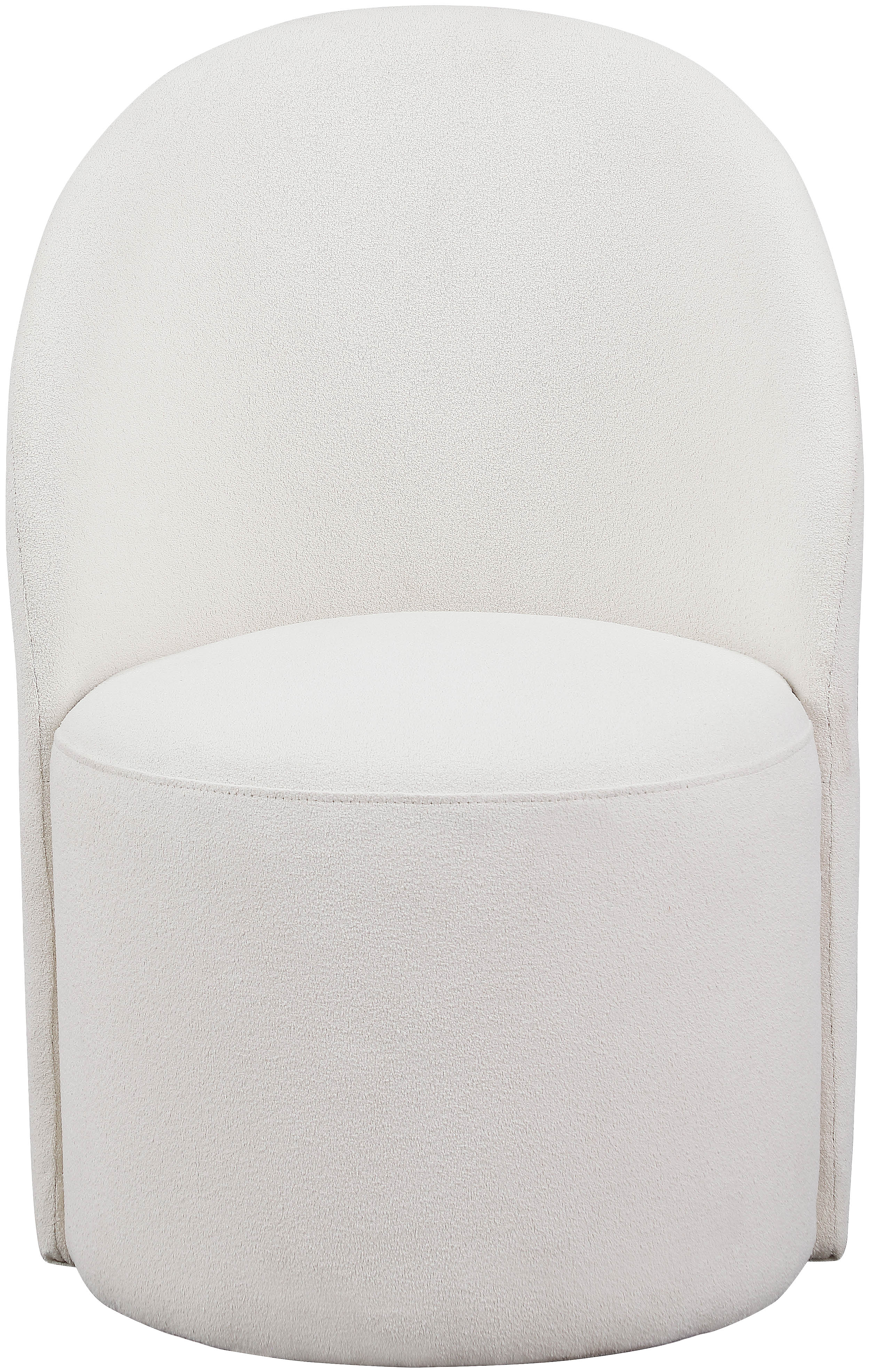Hautely Boucle Fabric Upholstered Accent | Dining Chair