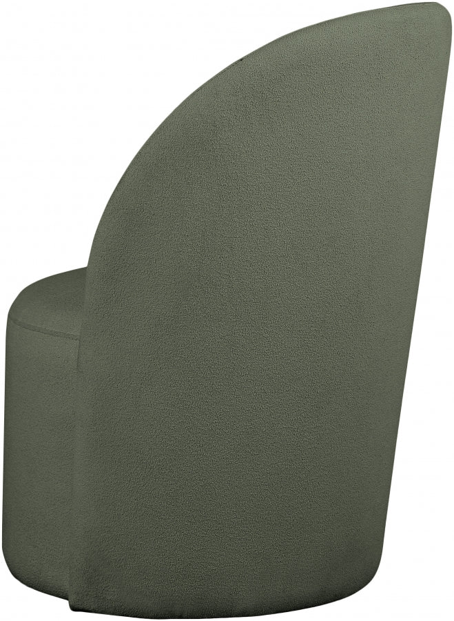 Hautely Boucle Fabric Upholstered Accent | Dining Chair