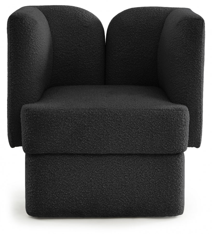 Marcel Boucle Fabric Upholstered Chair