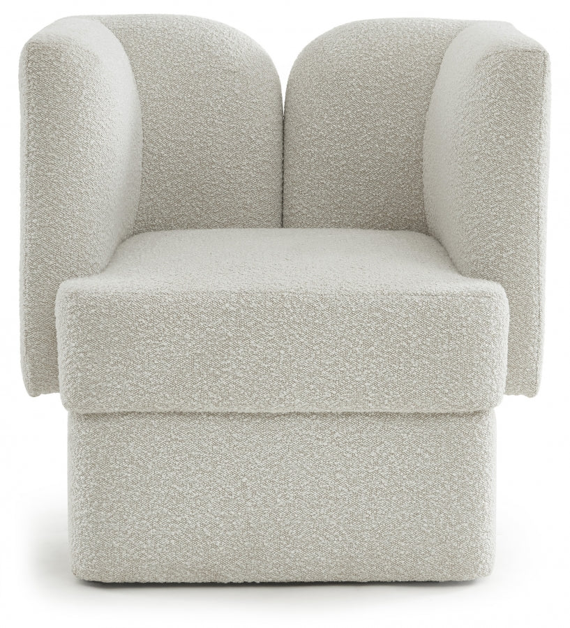 Marcel Boucle Fabric Upholstered Chair
