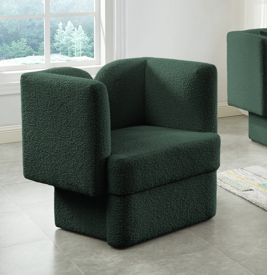 Marcel Boucle Fabric Upholstered Chair