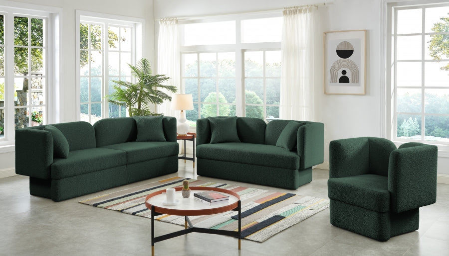 Marcel Boucle Fabric Upholstered Chair
