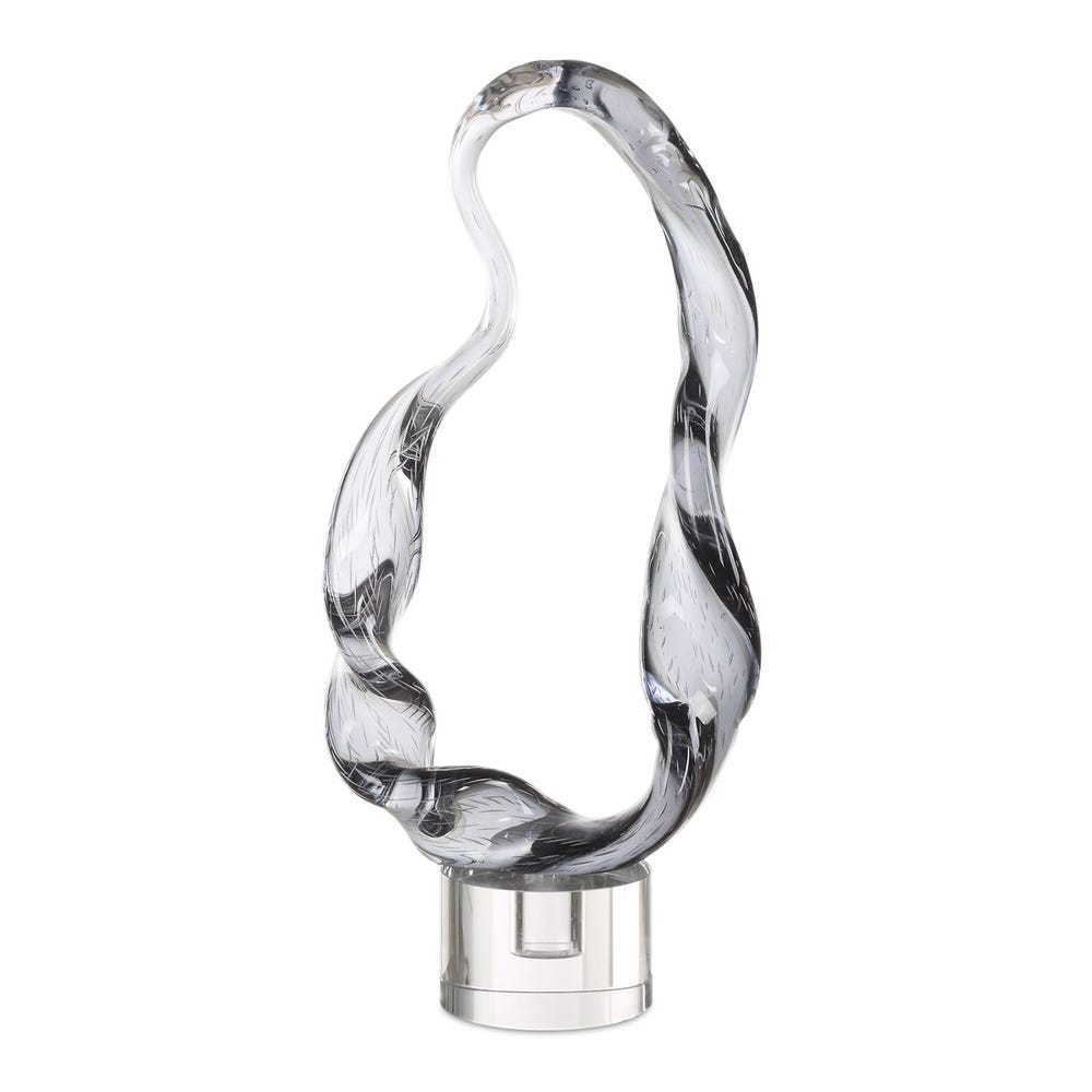 Luminous Twist Sculpture
