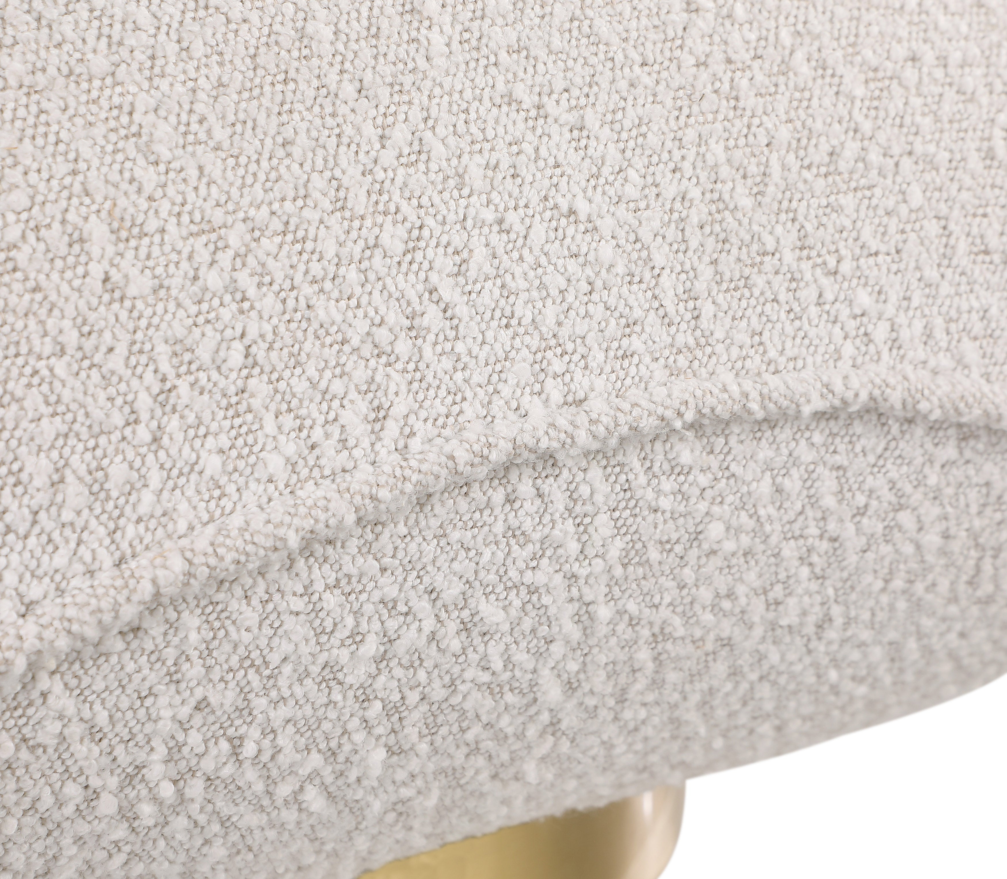 Geneva Boucle Fabric Upholstered Swivel Accent Chair