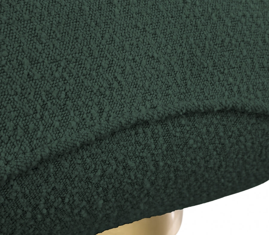 Geneva Boucle Fabric Upholstered Swivel Accent Chair