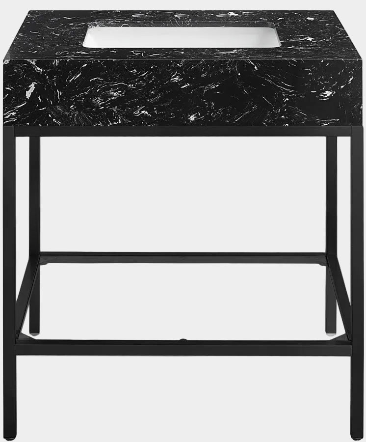 Meuble-lavabo mural pour salle de bain avec lavabo inclus