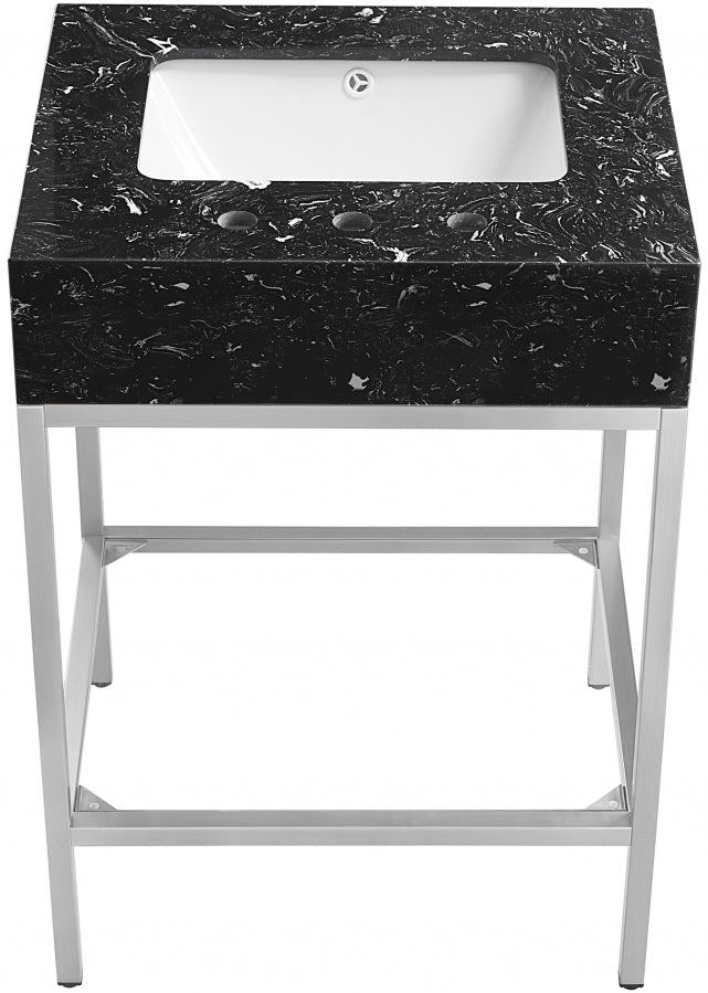 Meuble-lavabo mural pour salle de bain avec lavabo inclus
