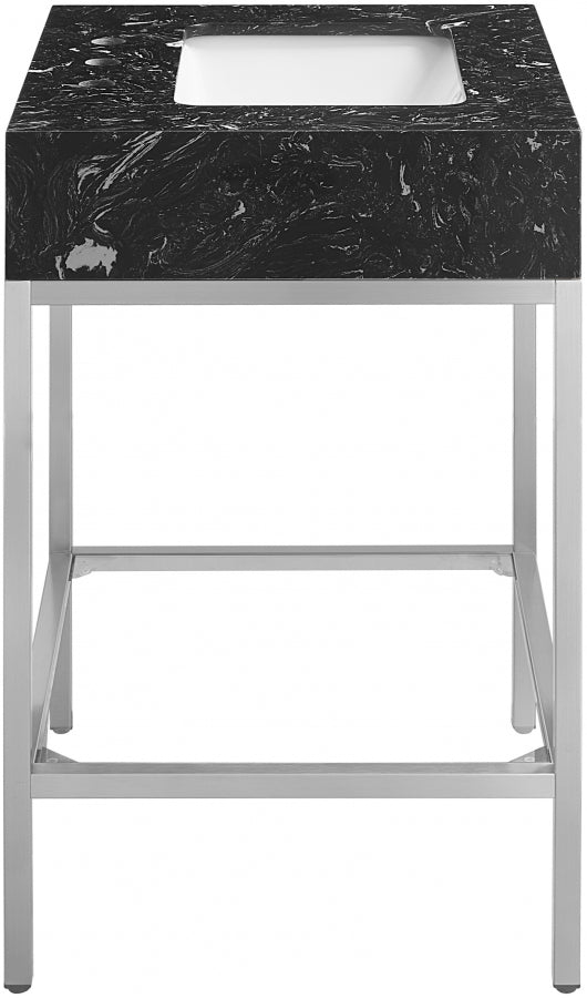 Meuble-lavabo mural pour salle de bain avec lavabo inclus