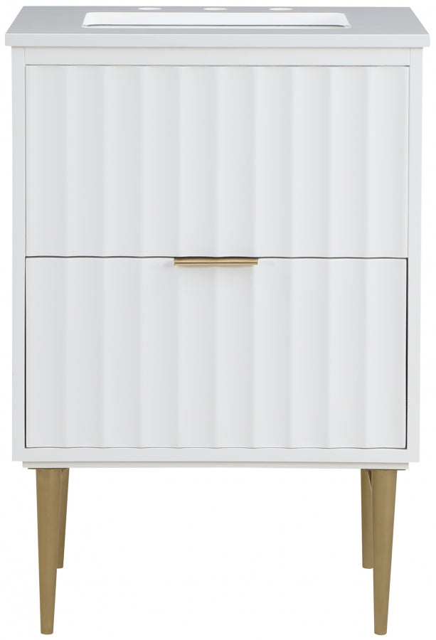 Meuble-lavabo mural pour salle de bain avec lavabo inclus