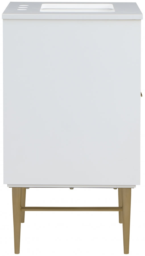 Meuble-lavabo mural pour salle de bain avec lavabo inclus