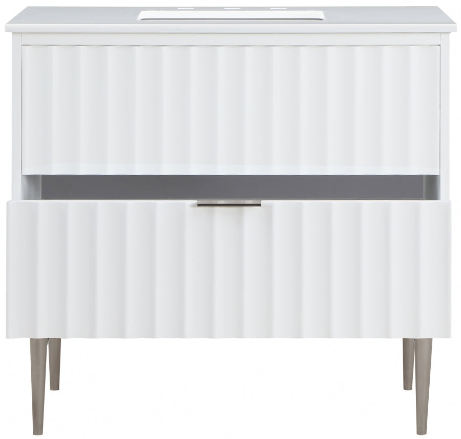 Meuble-lavabo mural pour salle de bain avec lavabo inclus