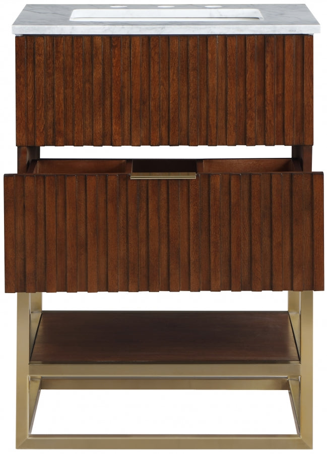 Meuble-lavabo mural pour salle de bain avec lavabo inclus