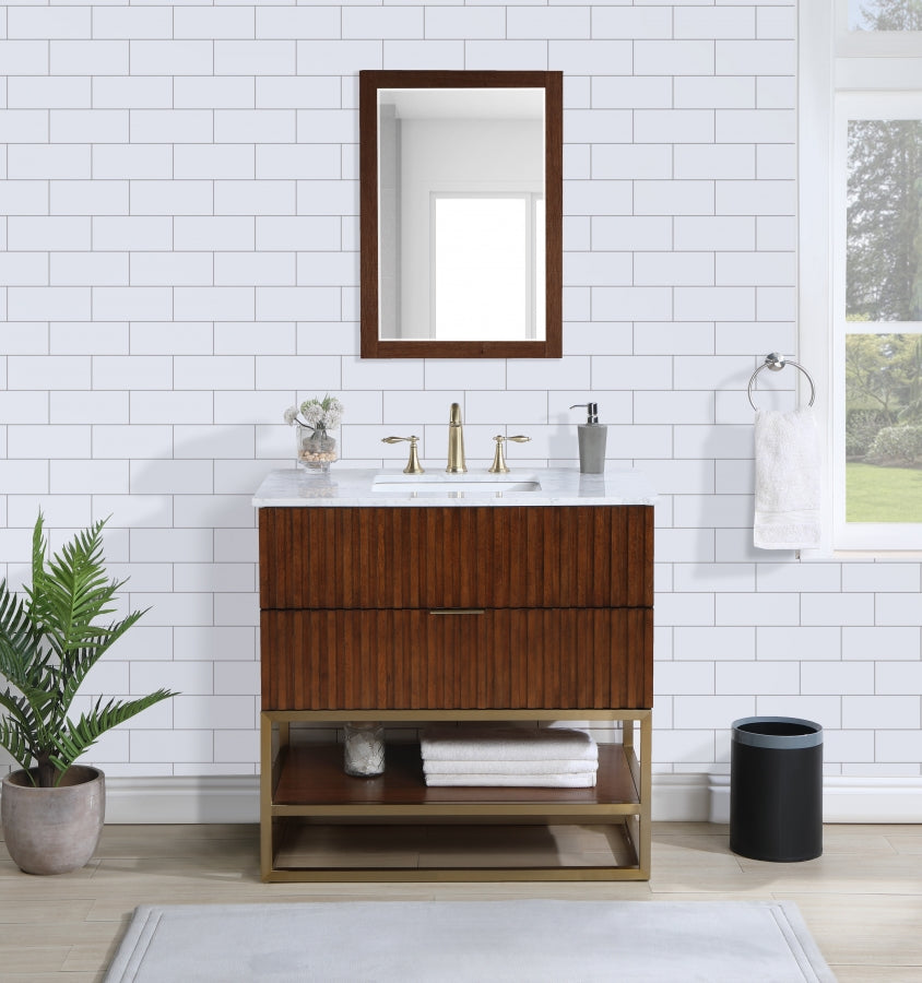 Meuble-lavabo mural pour salle de bain avec lavabo inclus