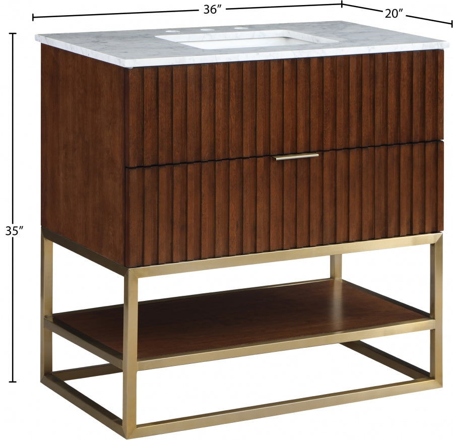 Meuble-lavabo mural pour salle de bain avec lavabo inclus