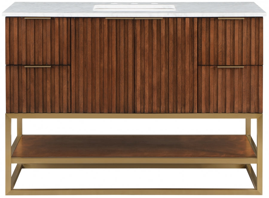 Meuble-lavabo mural pour salle de bain avec lavabo inclus