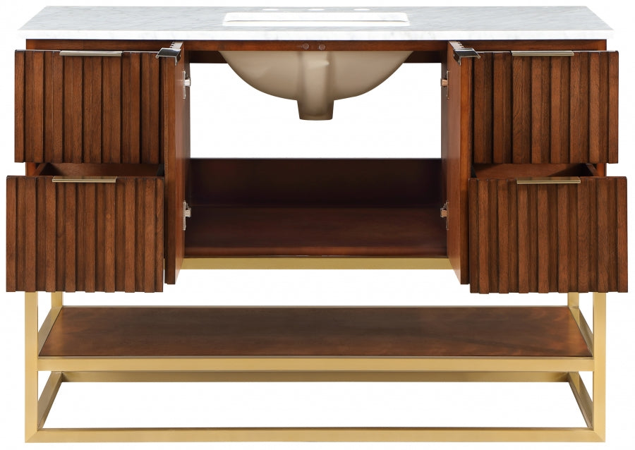 Meuble-lavabo mural pour salle de bain avec lavabo inclus