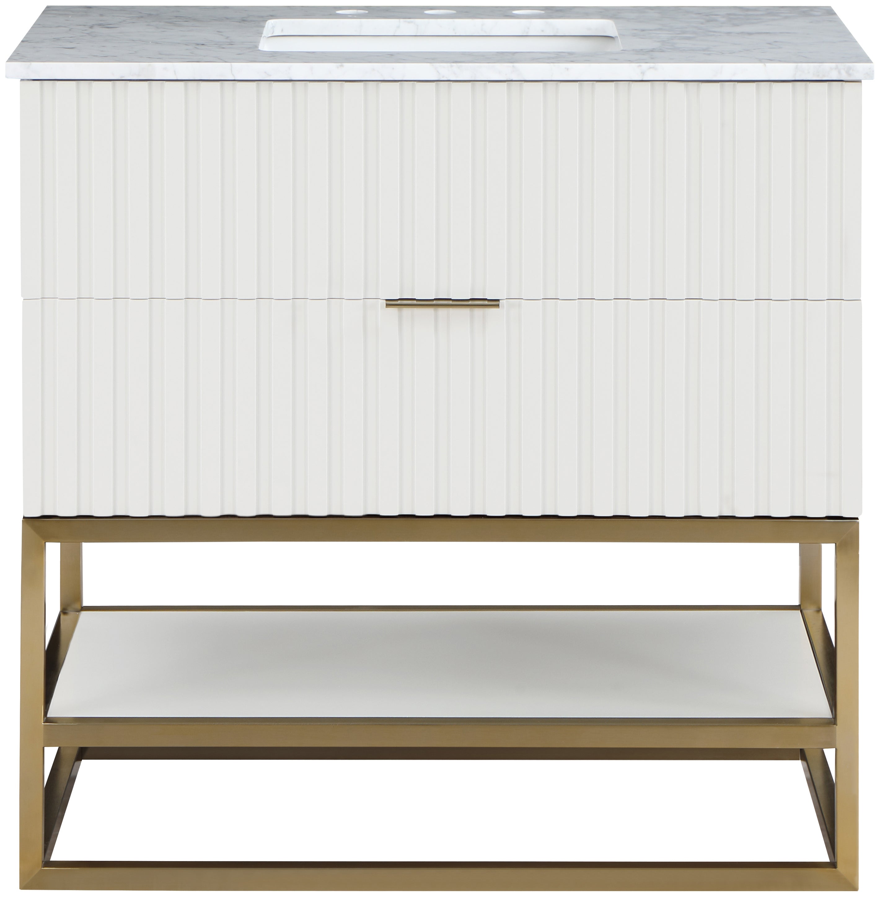 Meuble-lavabo mural pour salle de bain avec lavabo inclus