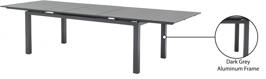Maldives 95.5" Aluminum Outdoor Patio Dining Table