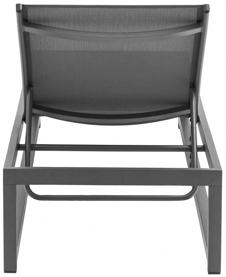 Maldives Mesh Water Resistant Fabric Outdoor Patio Adjustable Sun Chaise Lounge Chair
