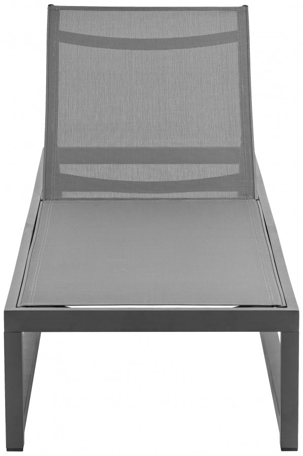 Maldives Mesh Water Resistant Fabric Outdoor Patio Adjustable Sun Chaise Lounge Chair