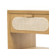 Allegra End Table - Honey Oak Veener