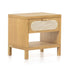 Allegra End Table - Honey Oak Veener