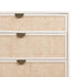 Luella 6 Drawer Dresser-Matte Alabaster