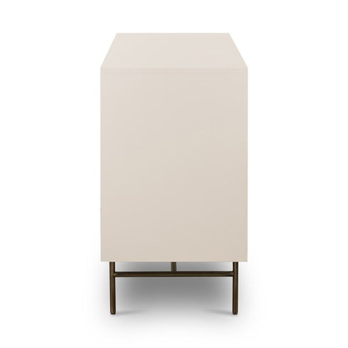 Luella 6 Drawer Dresser-Matte Alabaster