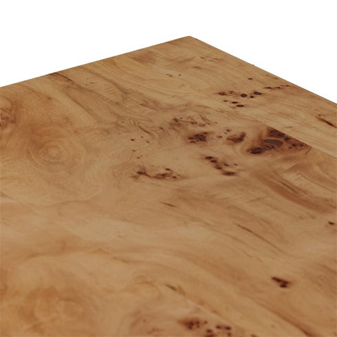 Mitzie Coffee Table-Amber Mappa Burl