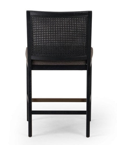 Antonia Cane Armless Bar & Counter Stool