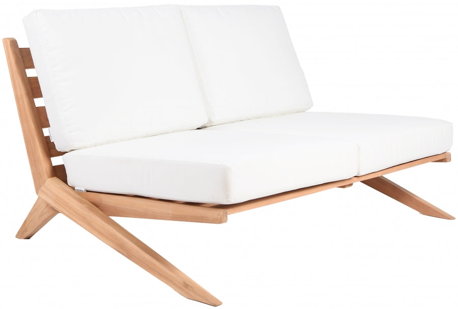 Tahiti Water Resistant Fabric Upholsetered Outdoor Patio Sofa