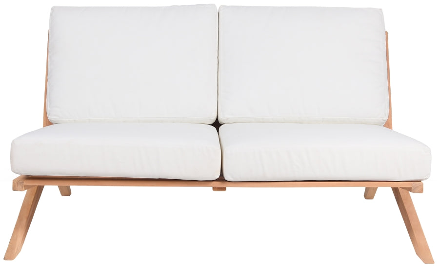 Tahiti Water Resistant Fabric Upholsetered Outdoor Patio Sofa