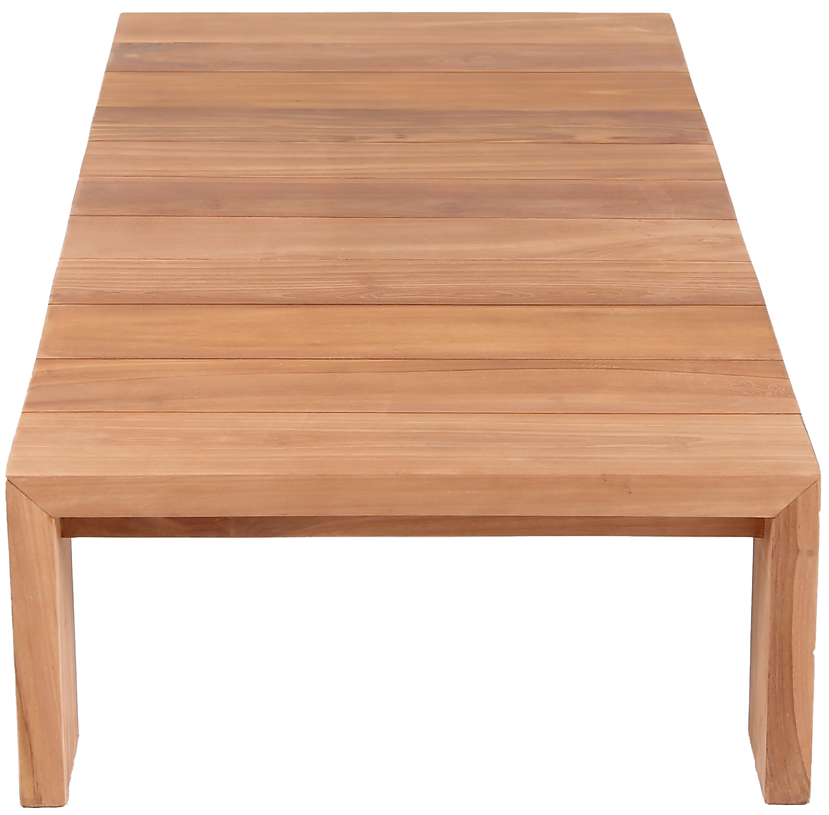 Table basse d'extérieur en teck d'Anguilla