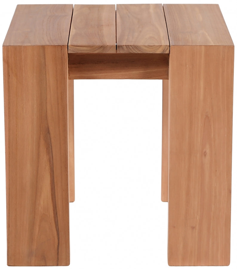 Tulum Teak Outdoor End Table