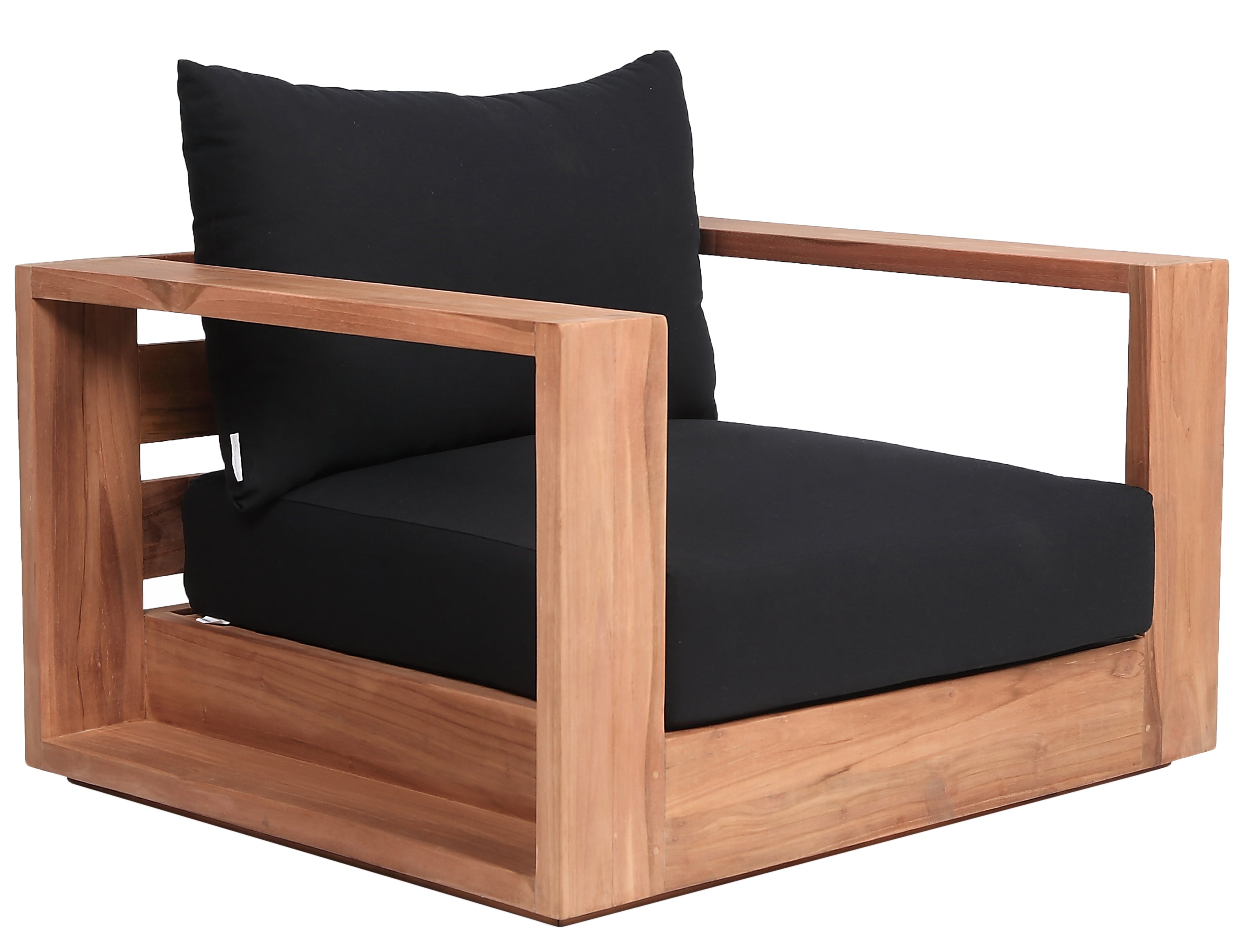 Chaise d'appoint d'extérieur en tissu résistant à l'eau Tulum