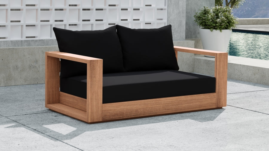 Tulum Water Resistant Fabric Upholstered Outdoor Patio Sofa