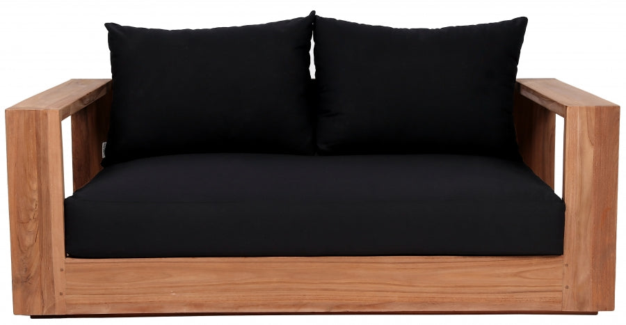 Tulum Water Resistant Fabric Upholstered Outdoor Patio Sofa