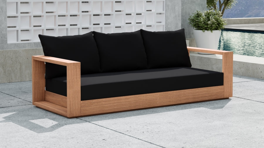 Chaise longue en tissu Orian Teddy