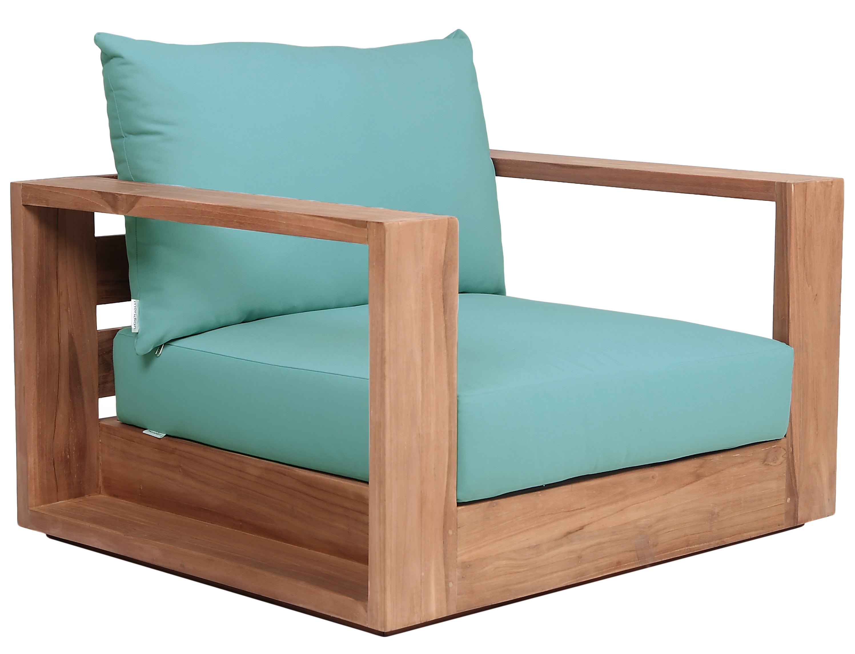 Chaise d'appoint d'extérieur en tissu résistant à l'eau Tulum