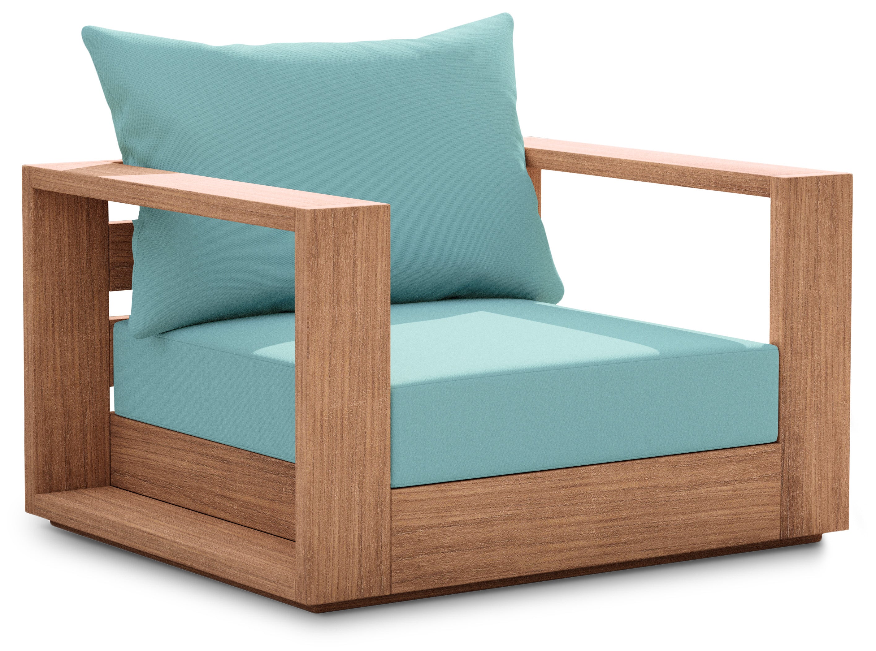 Chaise d'appoint d'extérieur en tissu résistant à l'eau Tulum