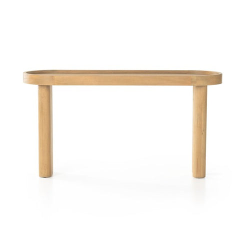 Schwell Console Table-Natural Beech
