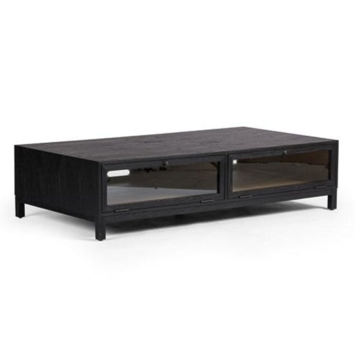 Millie Coffee Table-Drifted Matte Black
