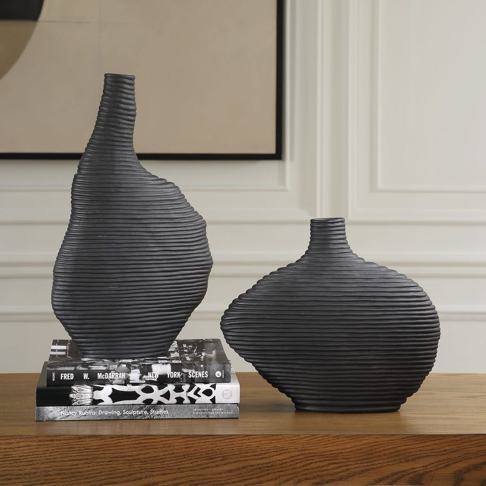 Duostacked Vases, S/2