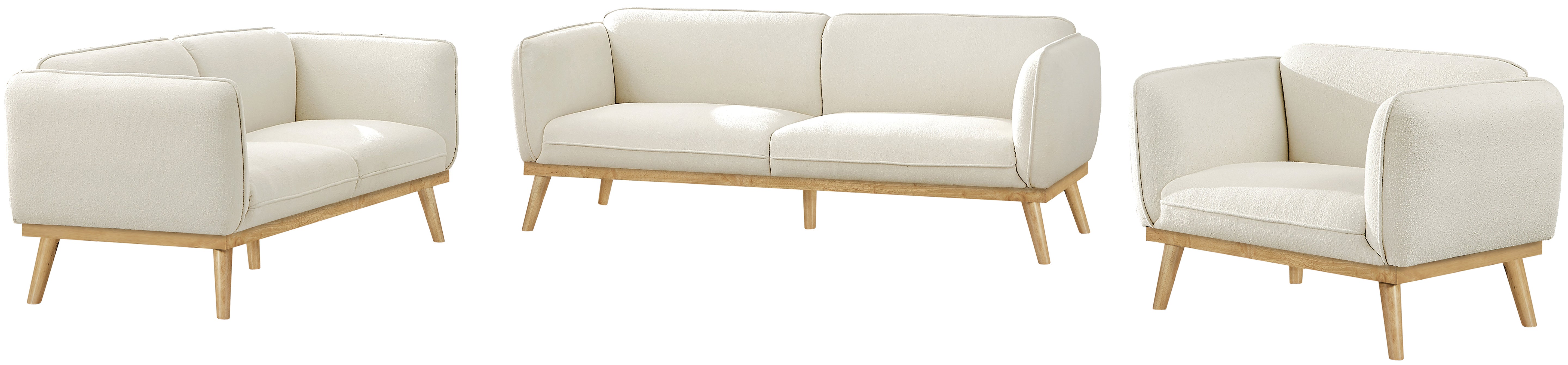 Nolita Boucle Fabric Sofa