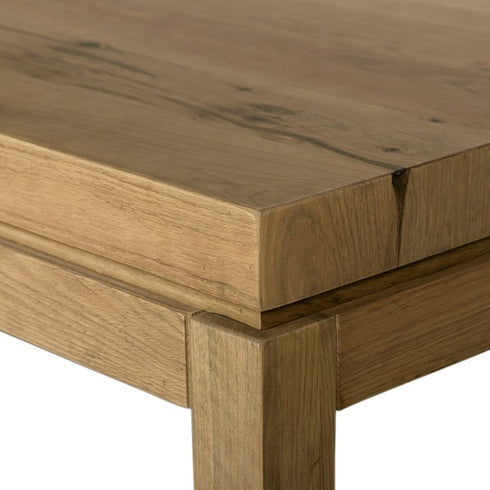 Parsons Coffee Table With Floating Top-Carame