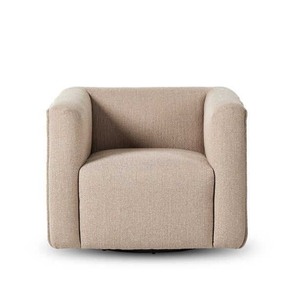 Shaw Leather Swivel Chair