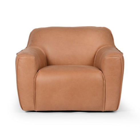 Ericksen Swivel Chair -Palmero Cognac