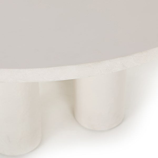 Parra Round Dining Table - Plaster Molded